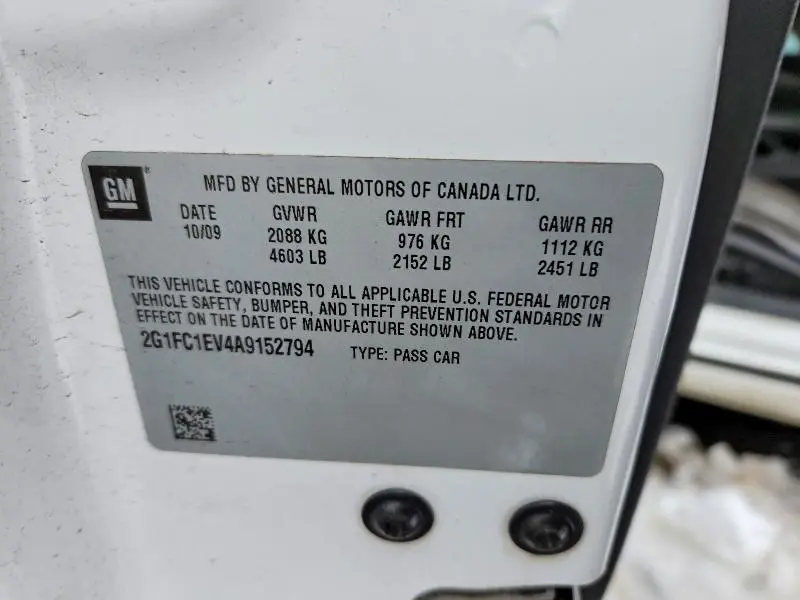 2010 CHEVROLET CAMARO LT  