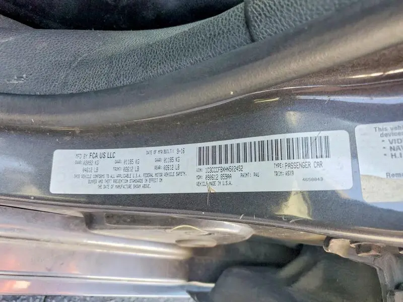 2017 CHRYSLER 200 LX  