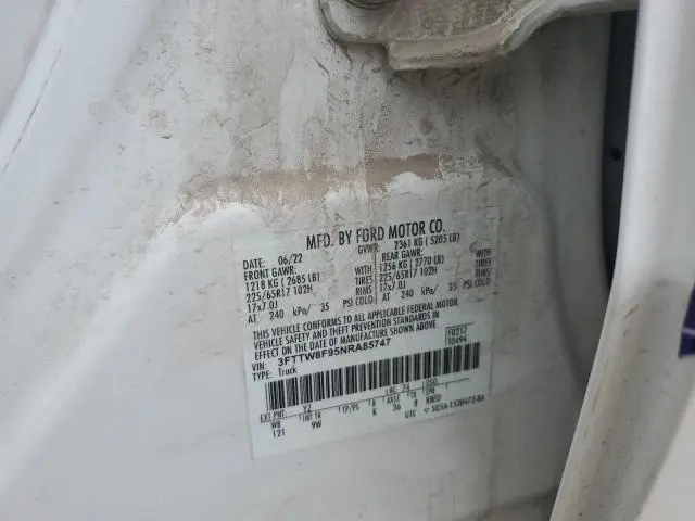 2022 FORD MAVERICK XL  