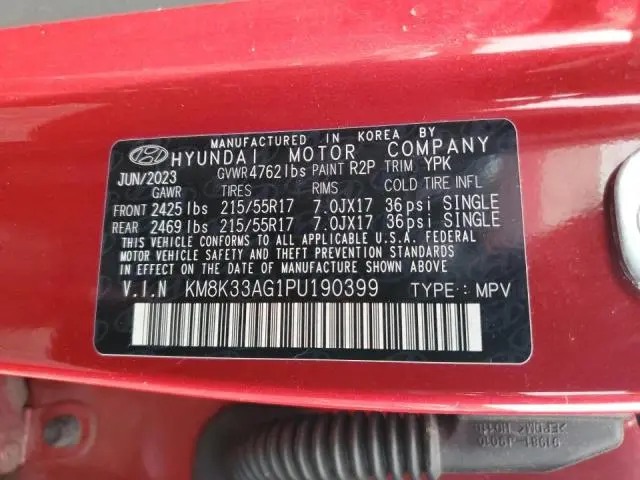 2023 HYUNDAI KONA SEL  