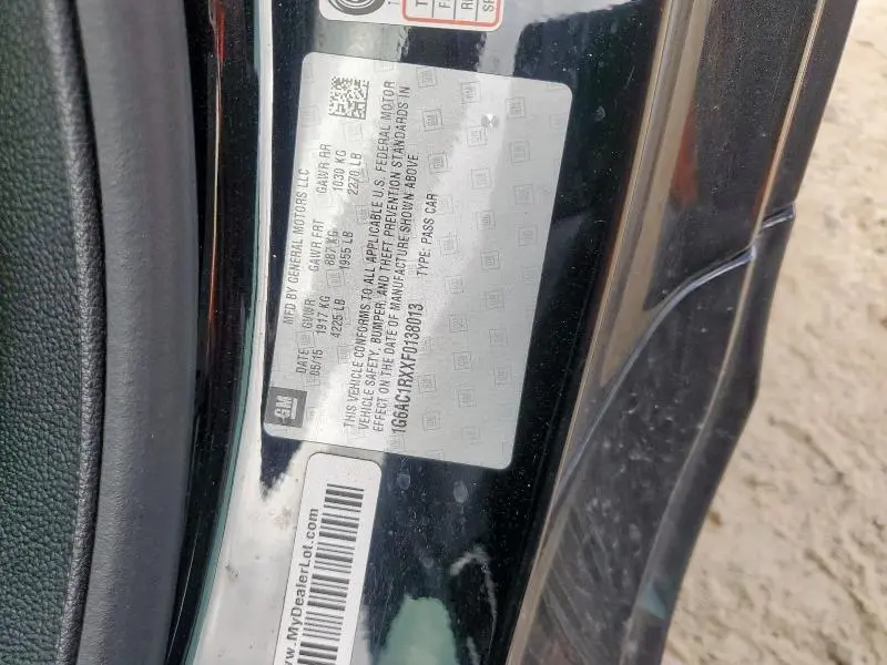 2015 CADILLAC ATS PERFORMANCE
