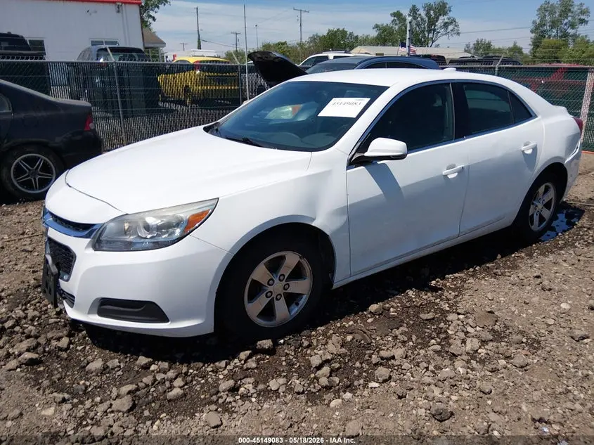 2016 CHEVROLET MALIBU LIMITED LT