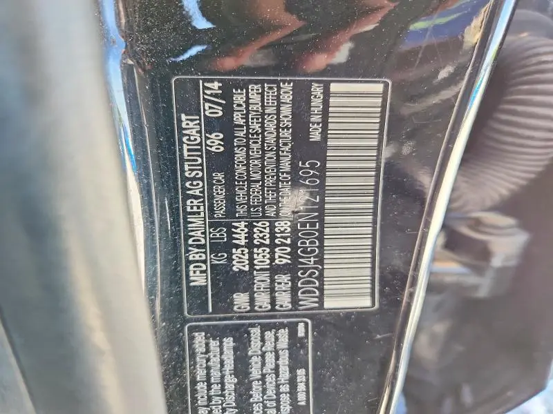 2014 MERCEDES-BENZ CLA 250 4MATIC  
