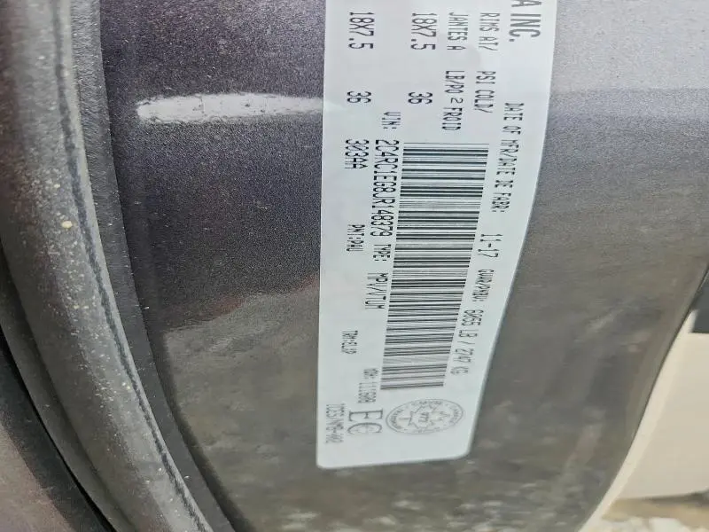 2018 CHRYSLER PACIFICA TOURING L PLUS  