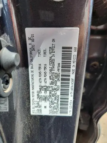 2021 TOYOTA TACOMA DOUBLE CAB  