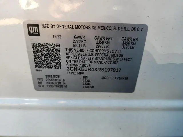 2024 CHEVROLET BLAZER 3LT  