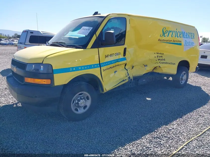 2024 CHEVROLET EXPRESS CARGO RWD 2500 EXTENDED WHEELBASE WT