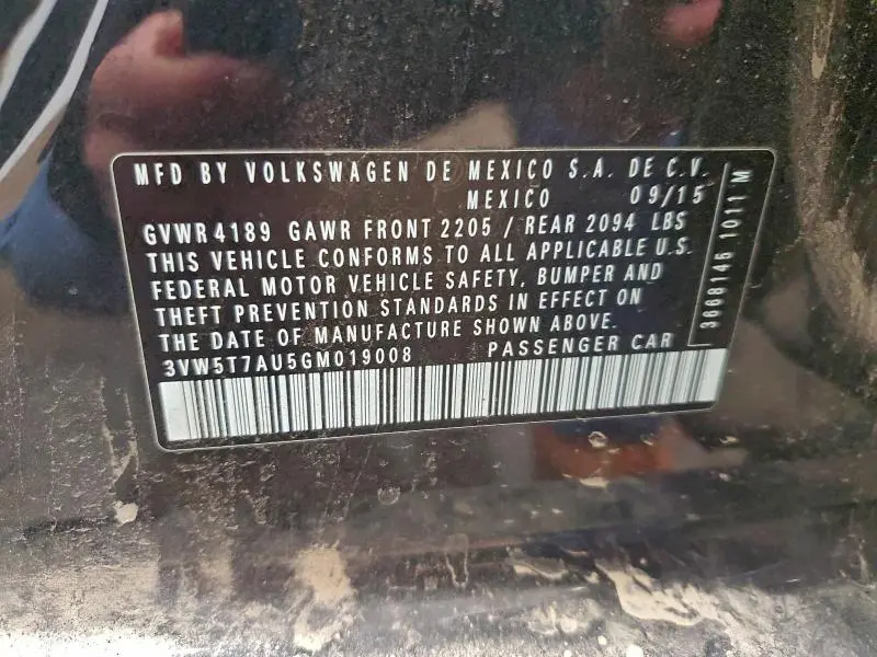 2016 VOLKSWAGEN GTI S/SE  