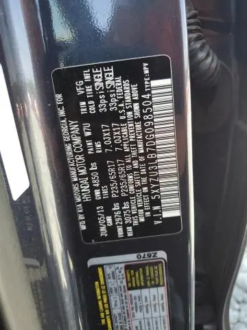 2013 HYUNDAI SANTA FE SPORT   