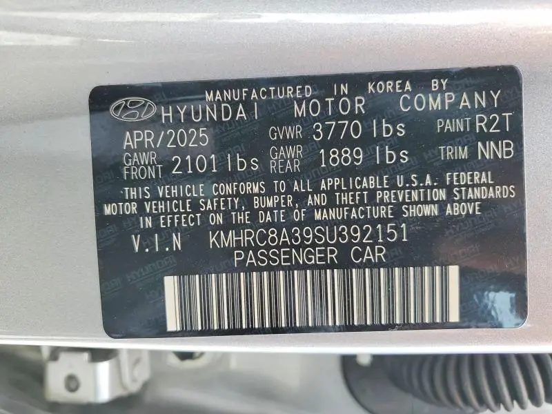 2025 HYUNDAI VENUE SEL  