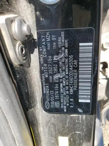 2013 HYUNDAI ACCENT GLS  