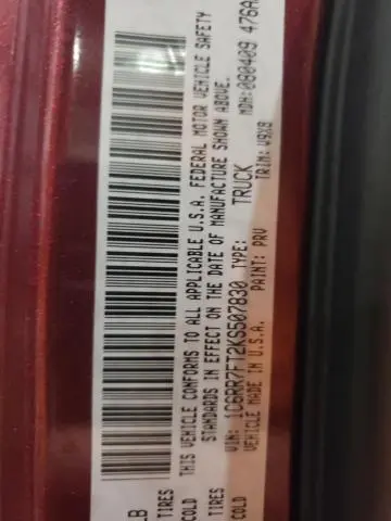 2019 RAM 1500 CLASSIC TRADESMAN