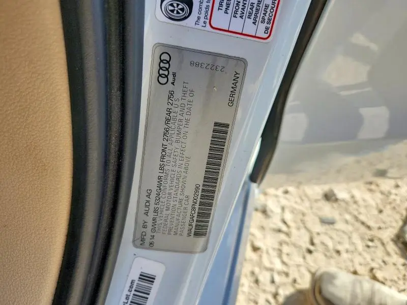 2015 AUDI A6 PREMIUM PLUS  