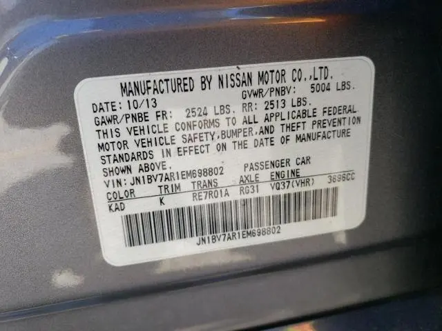 2014 INFINITI Q50 BASE