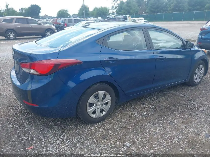 2016 HYUNDAI ELANTRA SE