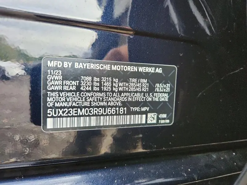 2024 BMW X7 XDRIVE40I  