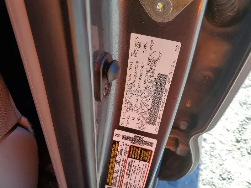 2015 TOYOTA TACOMA DOUBLE CAB PRERUNNER  