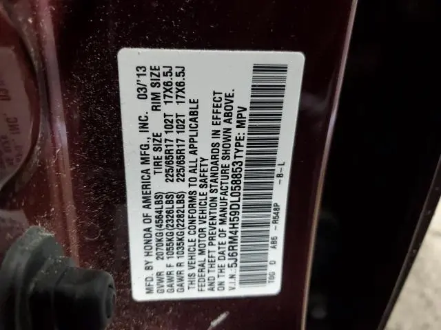 2013 HONDA CR-V EX  