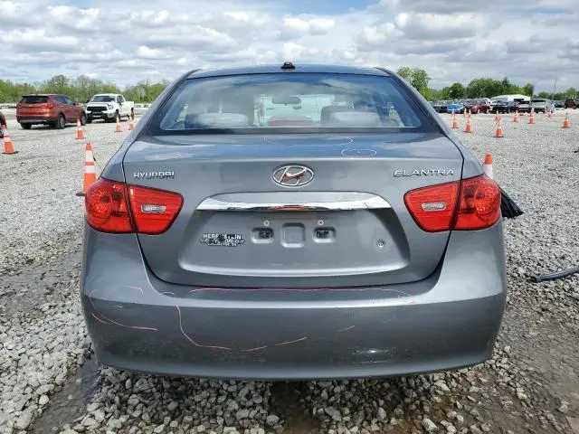 2010 HYUNDAI ELANTRA BLUE