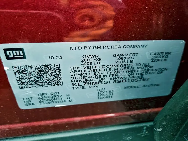 2025 CHEVROLET TRAILBLAZER LT  