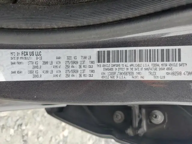 2019 RAM 1500 LARAMIE