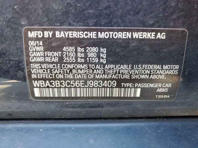 2014 BMW 328 XI  