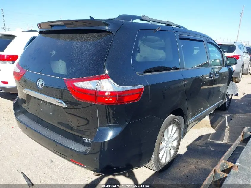 2017 TOYOTA SIENNA LIMITED PREMIUM 7 PASSENGER