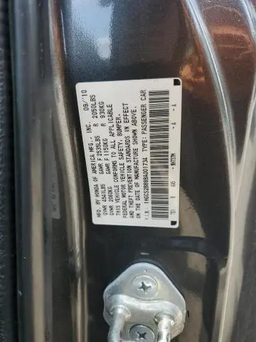 2011 HONDA ACCORD EXL  