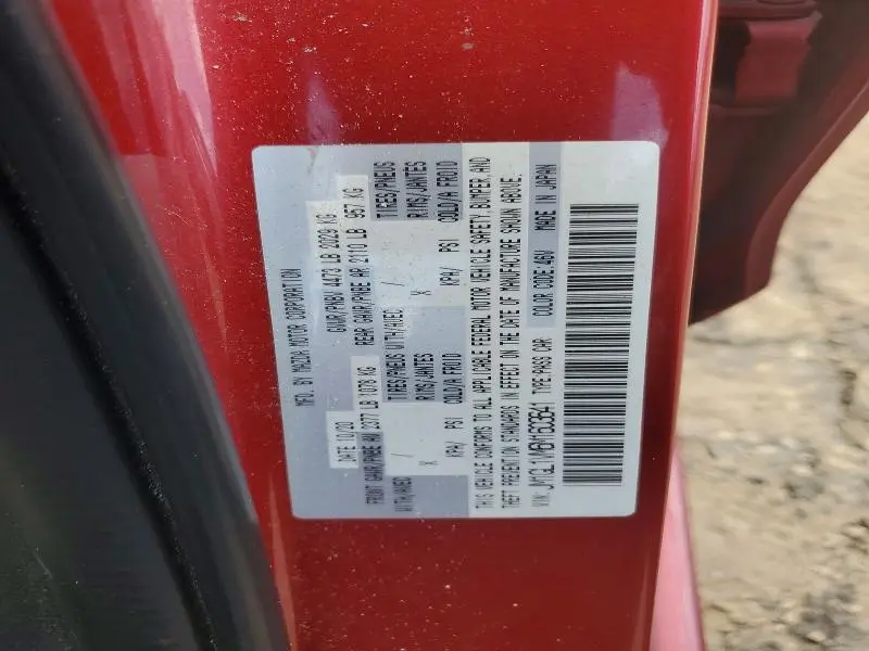 2021 MAZDA 6 TOURING  
