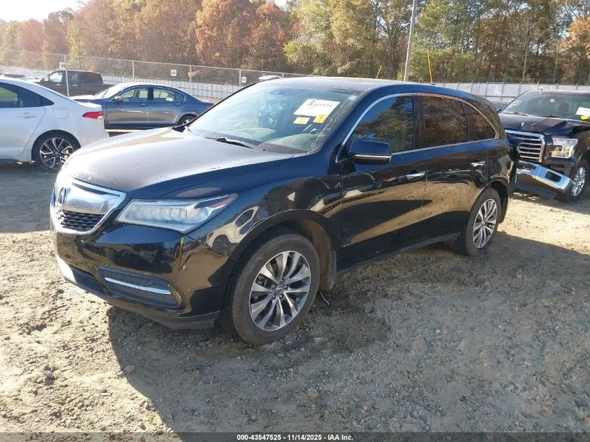 2015 ACURA MDX TECHNOLOGY PACKAGE