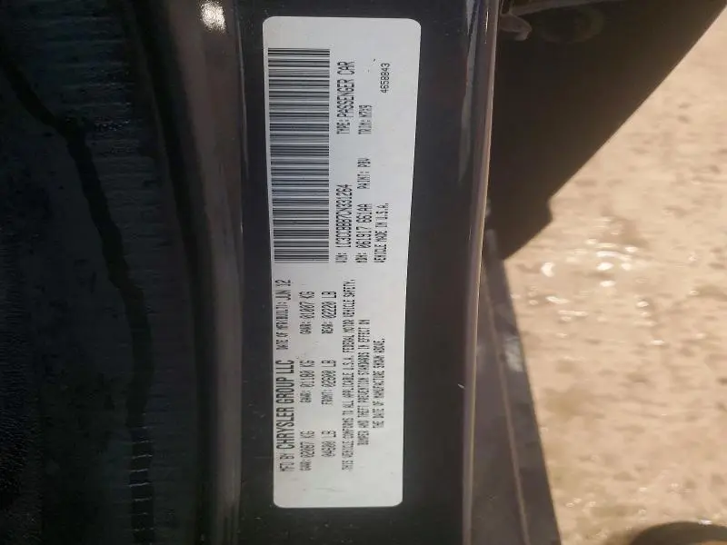 2012 CHRYSLER 200 TOURING  