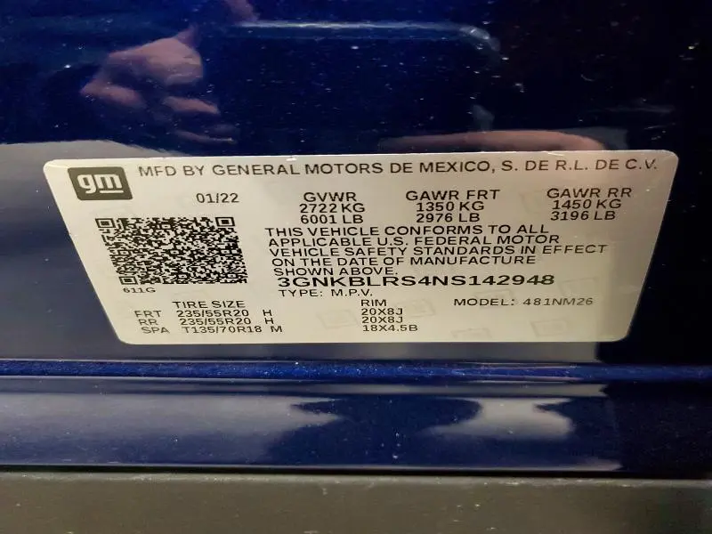 2022 CHEVROLET BLAZER PREMIER  