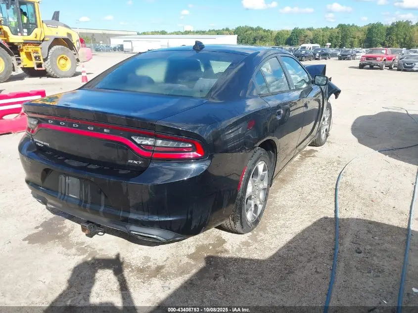 2015 DODGE CHARGER SXT