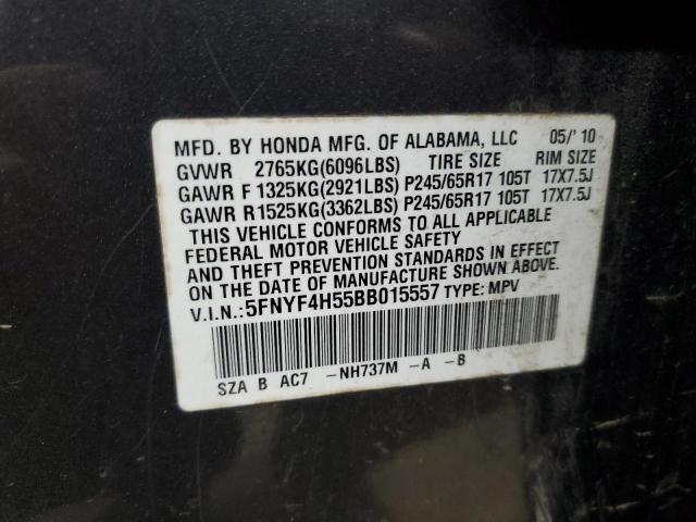 2011 HONDA PILOT EXL