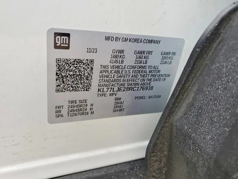 2024 CHEVROLET TRAX 2RS  