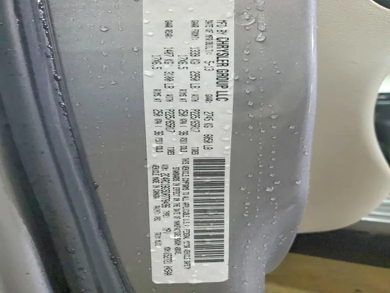 2013 CHRYSLER TOWN & COUNTRY TOURING  