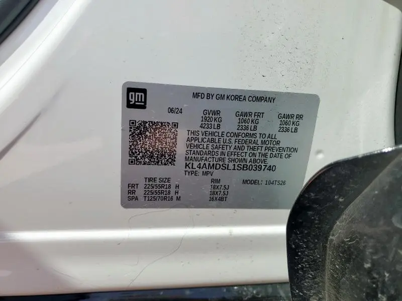 2025 BUICK ENCORE GX SPORT TOURING  