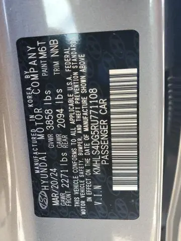 2024 HYUNDAI ELANTRA SEL  