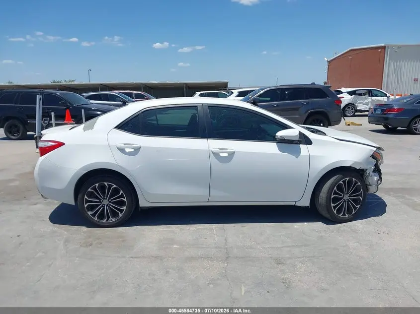2016 TOYOTA COROLLA S PLUS