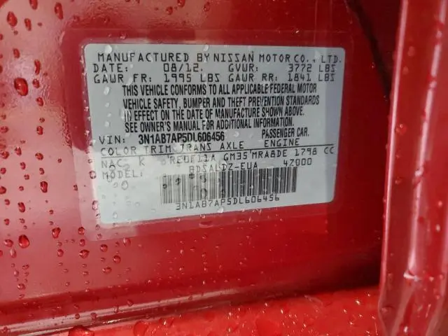 2013 NISSAN SENTRA S  