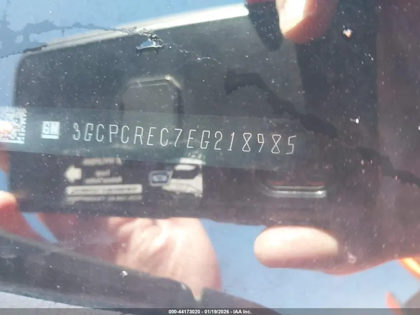 2014 CHEVROLET SILVERADO 1500 2LT