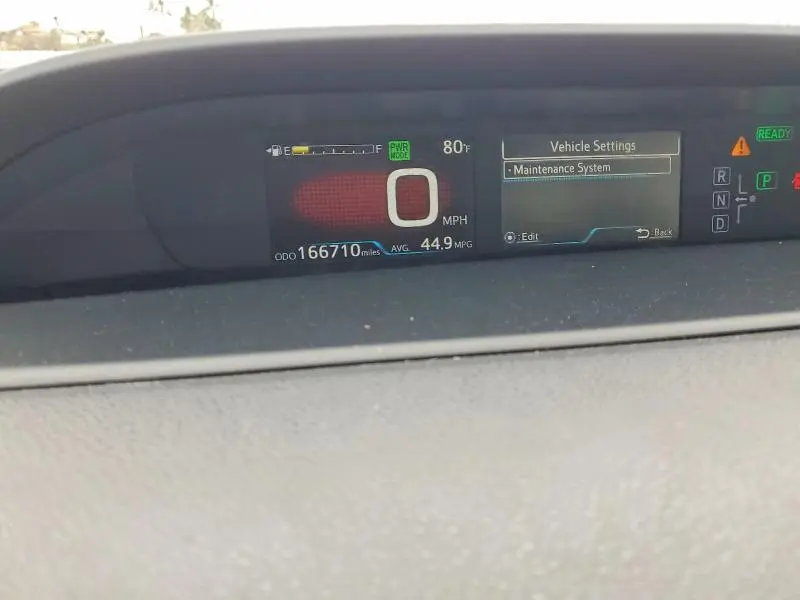 2018 TOYOTA PRIUS ONE  