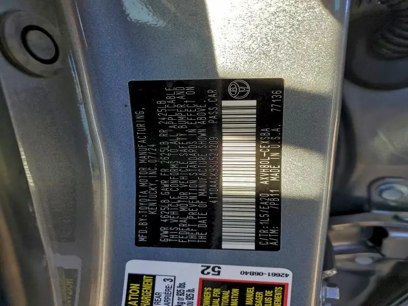 2025 TOYOTA CAMRY XSE  