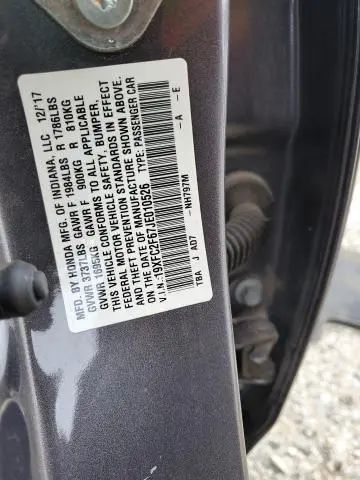 2018 HONDA CIVIC LX  