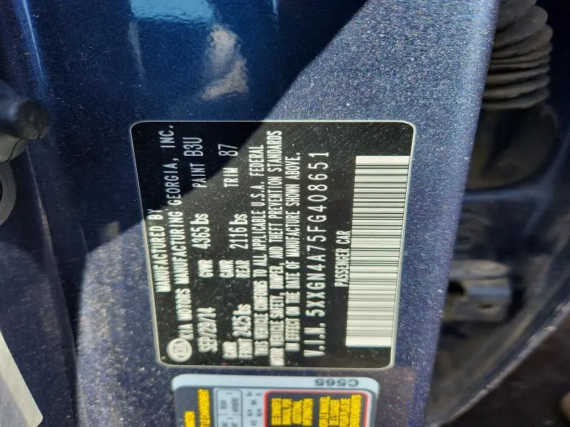 2015 KIA OPTIMA EX  