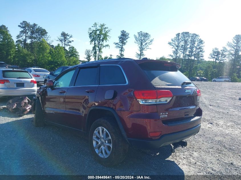 2016 JEEP GRAND CHEROKEE LAREDO