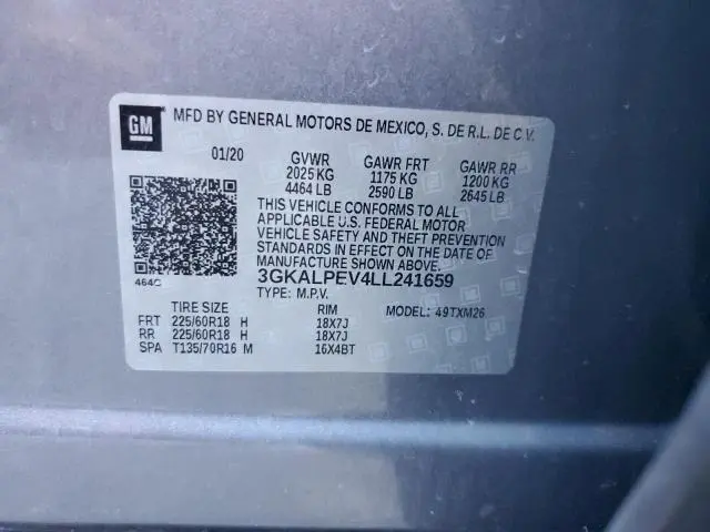 2020 GMC TERRAIN SLT  