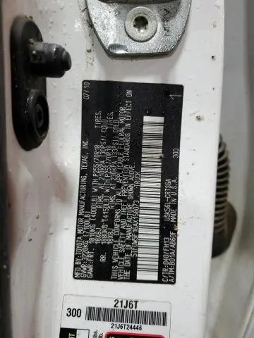 2010 TOYOTA TUNDRA DOUBLE CAB SR5  