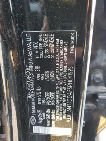 2023 HYUNDAI SANTA CRUZ SEL PREMIUM