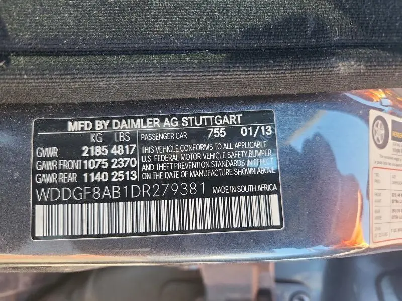2013 MERCEDES-BENZ C 300 4MATIC  